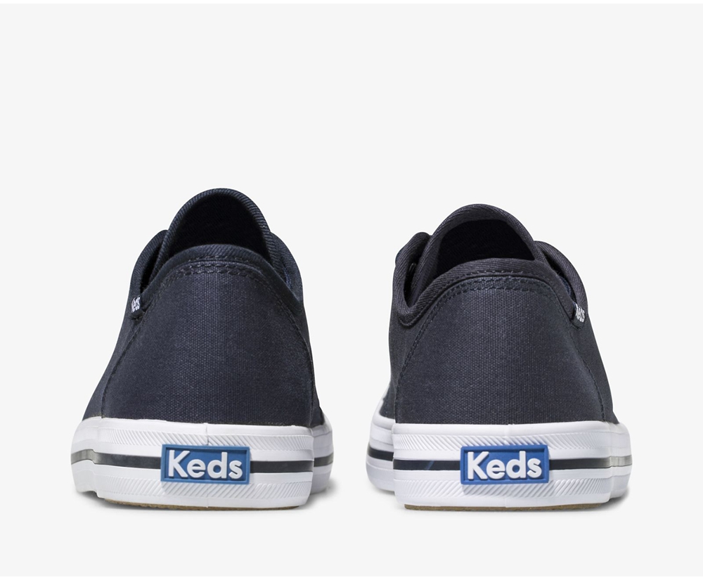 Womens Keds Sneakers - Washable Kickstart - Navy - 3791-XZSPI